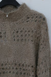 SWAYING/KNIT Half Cardigan Pullover SW212SZ88 PS27